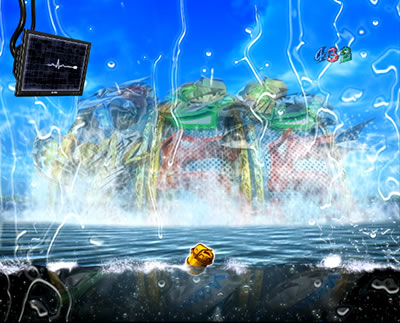 P JAWS�ė�-SHARK PANIC AGAIN-(�ݒ�t)