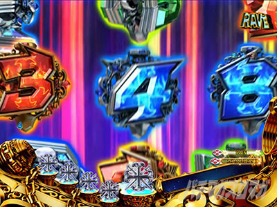 �p�`���R RAVE �}���X�g���[���\��