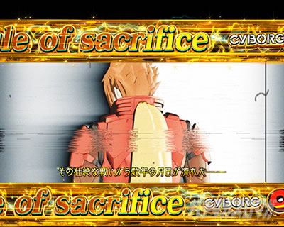 P CYBORG009 RULE OF SACRIFICE VS SCARL BODY EDITION 199�bCYBORG009�b199 �p�`���R�b�A�o���^�C�g�����o