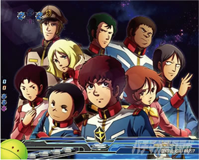 �K���_��SEED �p�`���R�b�ߋ��V���[�Y�ӂ肩����CR�t�B�[�o�[�@����m�K���_��-LastShooting-�̃z���C�g�x�[�X�N���[�w�i�\��