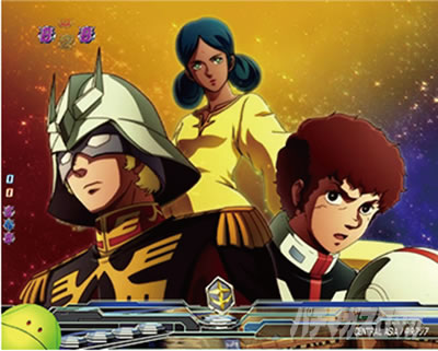 �K���_��SEED �p�`���R�b�ߋ��V���[�Y�ӂ肩����CR�t�B�[�o�[�@����m�K���_��-LastShooting-�̃����@�w�i�\��