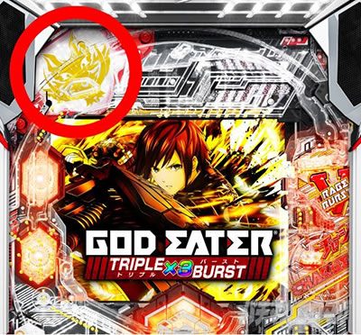 e�S�b�h�C�[�^�[ TRIPLE BURST �X�}�p�`�S�b�h�C�[�^�[ �S�b�h�C�[�^�[LT �p�`���R�b�ʏ펞�̃t�F�������}�[�N���{�^��